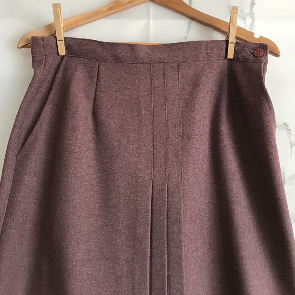 Vintage Haberdashery by Personal Polyester Skirt - Picture 3 of 9